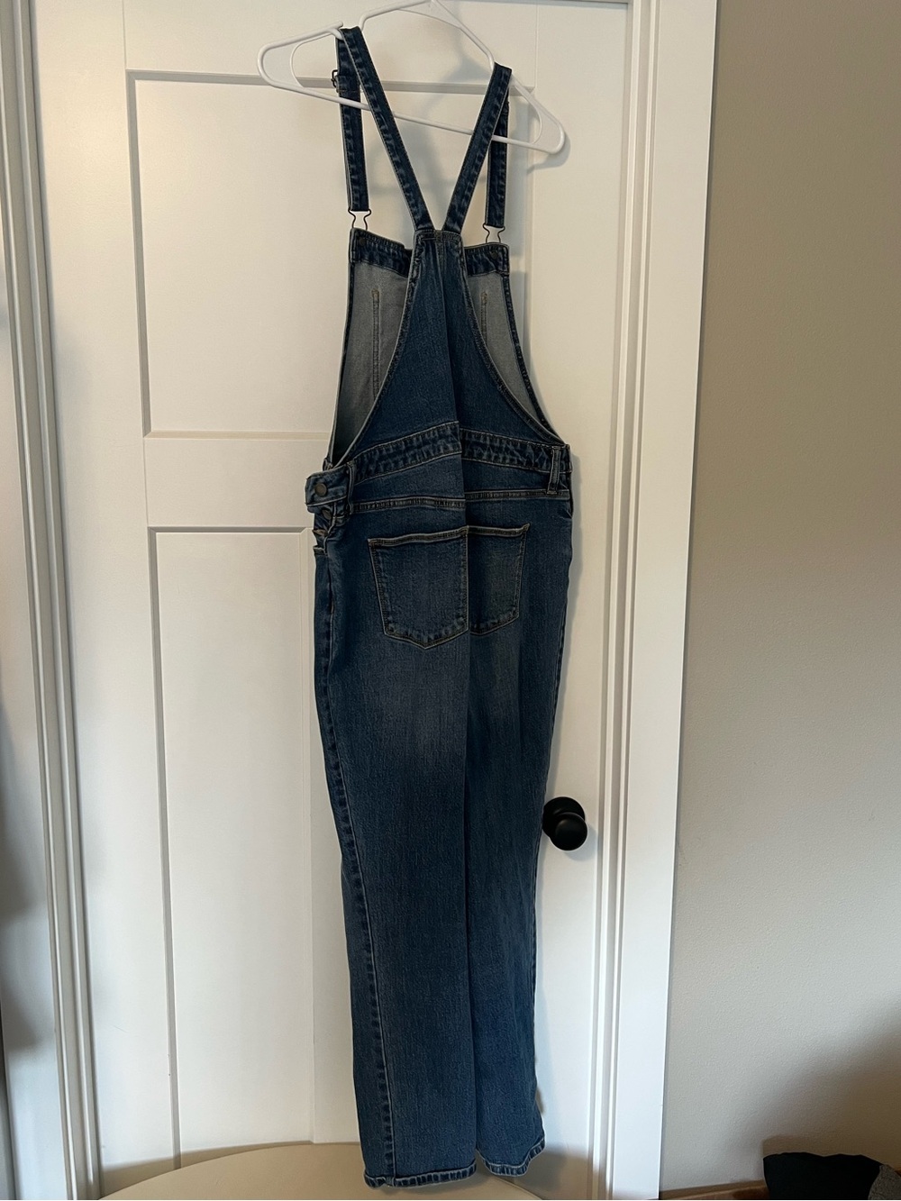 Universal Thread Dark Blue Denim Women's Overalls - Picture 4 of 4